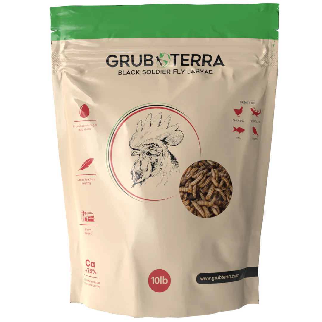 GrubTerra Dried Black Soldier Fly Larvae 20lb - Image 9