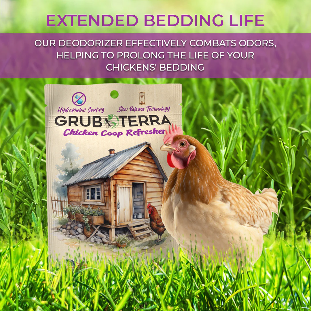 GrubTerra Coop Refresher. Keeps The Coop Smelling Fresh For Longer! - Image 10