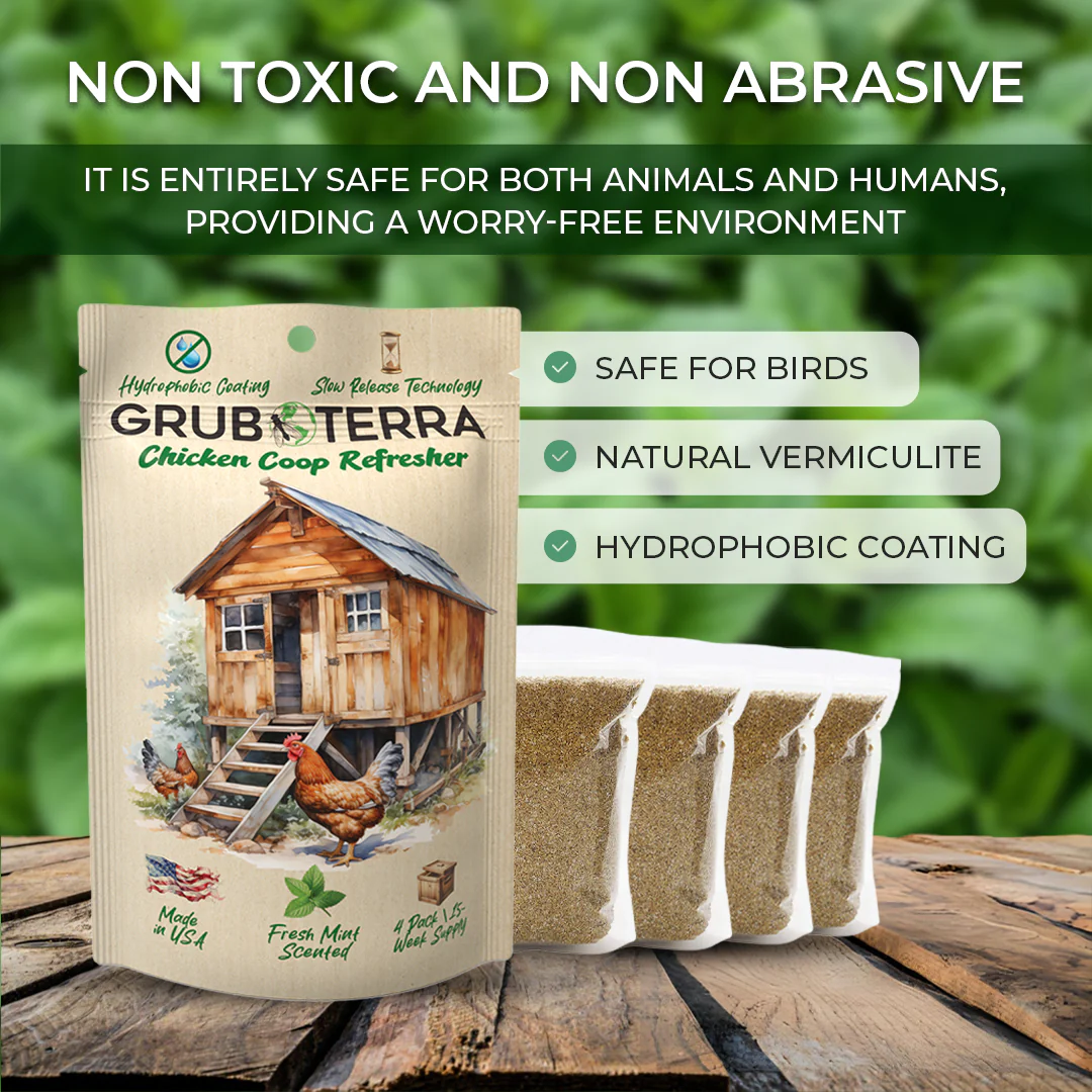 GrubTerra Coop Refresher. Keeps The Coop Smelling Fresh For Longer! - Image 4