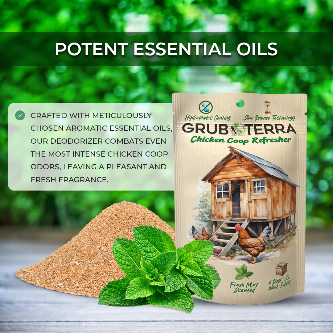 GrubTerra Coop Refresher. Keeps The Coop Smelling Fresh For Longer! - Image 7