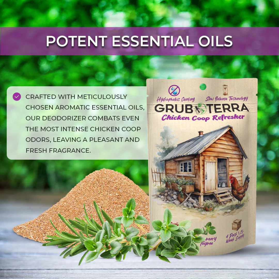 GrubTerra Coop Refresher. Keeps The Coop Smelling Fresh For Longer! - Image 8