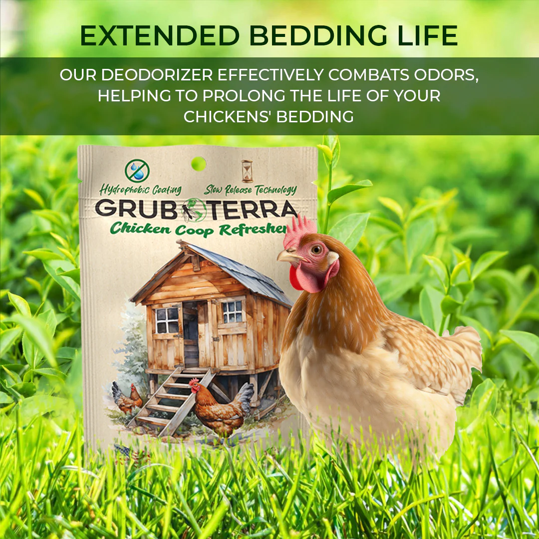 GrubTerra Coop Refresher. Keeps The Coop Smelling Fresh For Longer! - Image 9