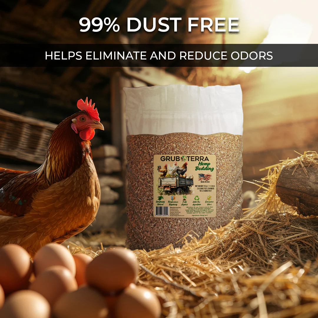 GrubTerra Hemp Bedding - Image 3