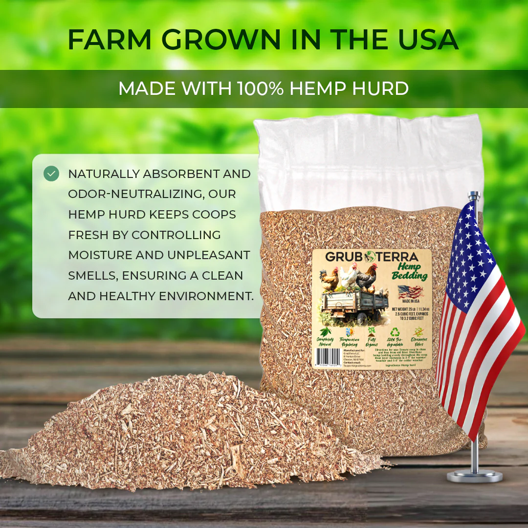 GrubTerra Hemp Bedding - Image 4
