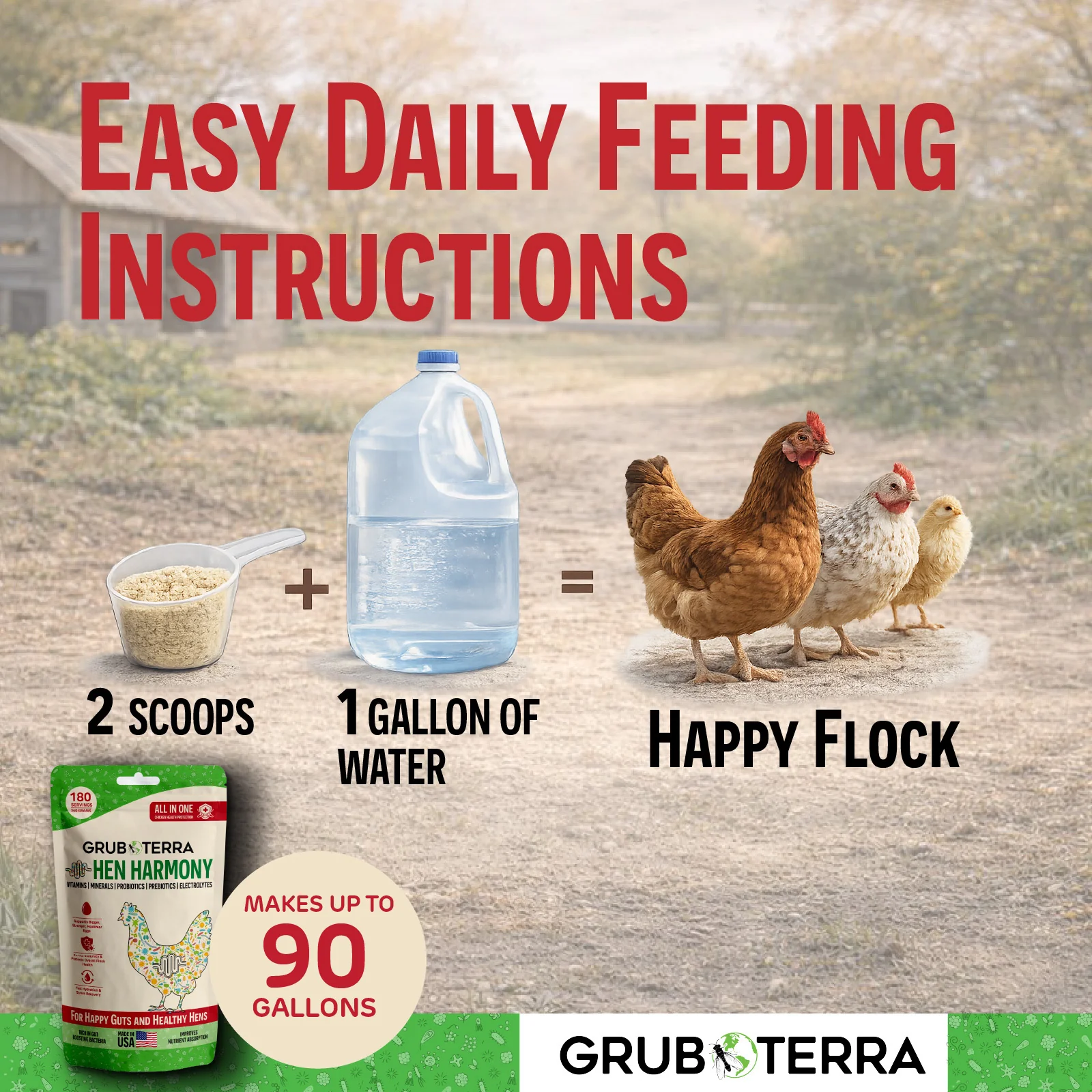 Hen Harmony. The Daily All In One Supplement for Flock Resilience - Image 4